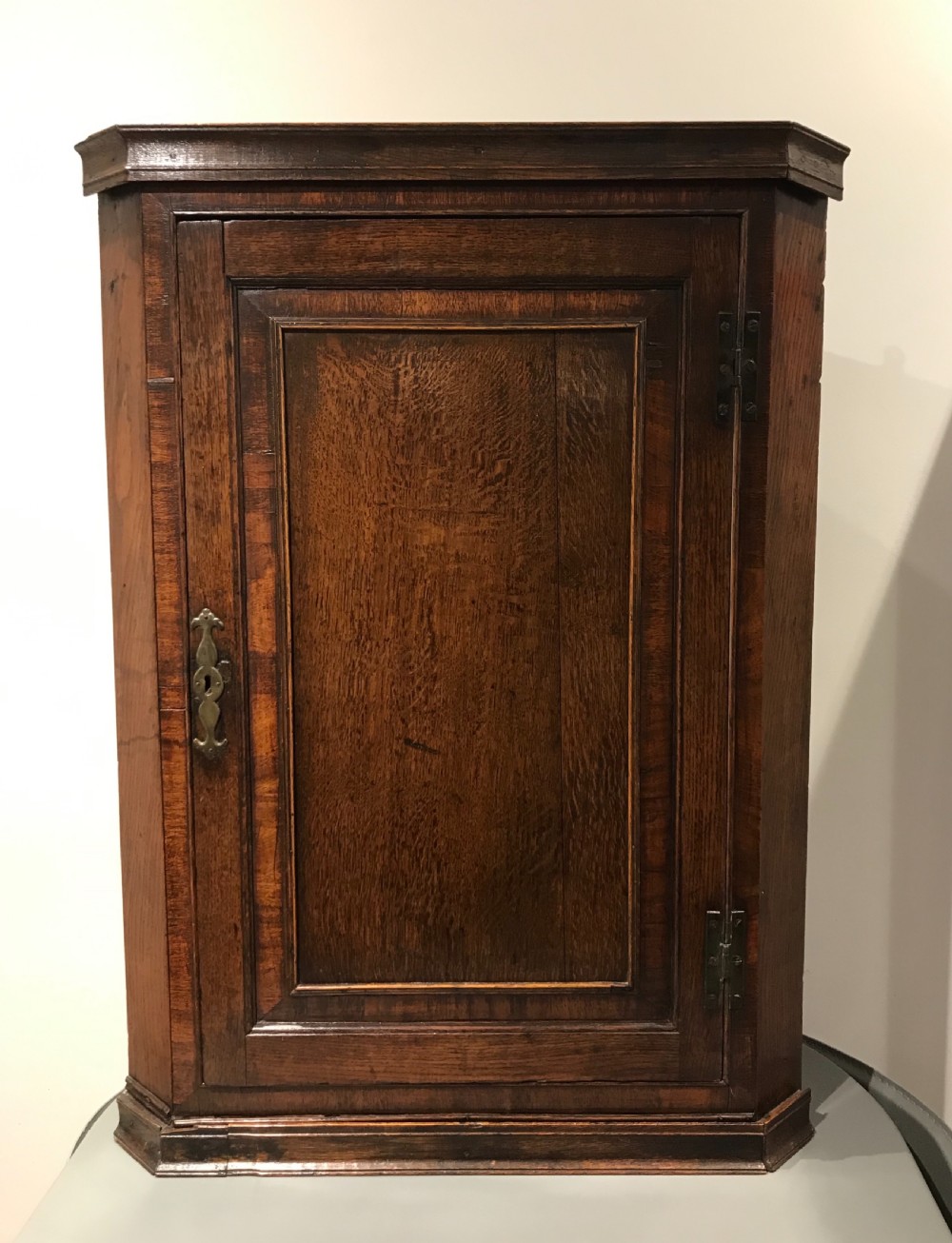 18th Century Oak Corner Cupboard
