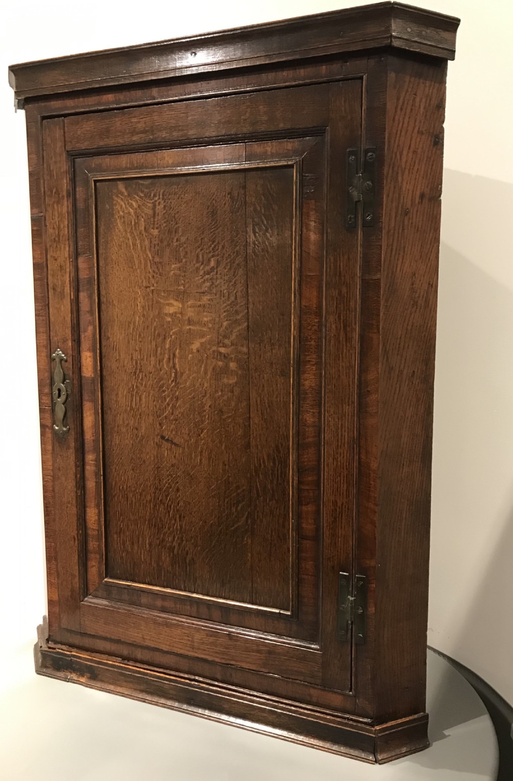 18th Century Oak Corner Cupboard View III