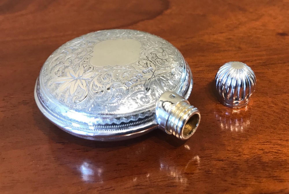 Stunning Victorian Silver Scent Bottle View V
