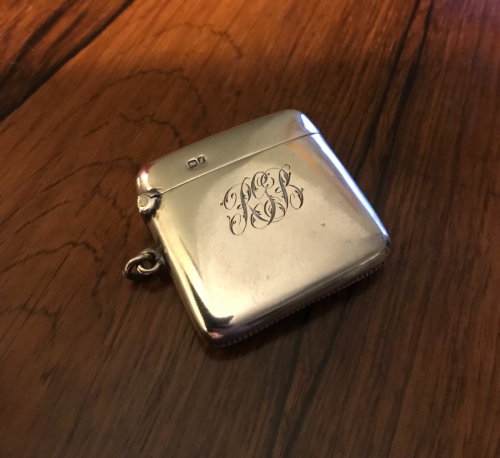 George V Silver Vesta Case, Chester View II