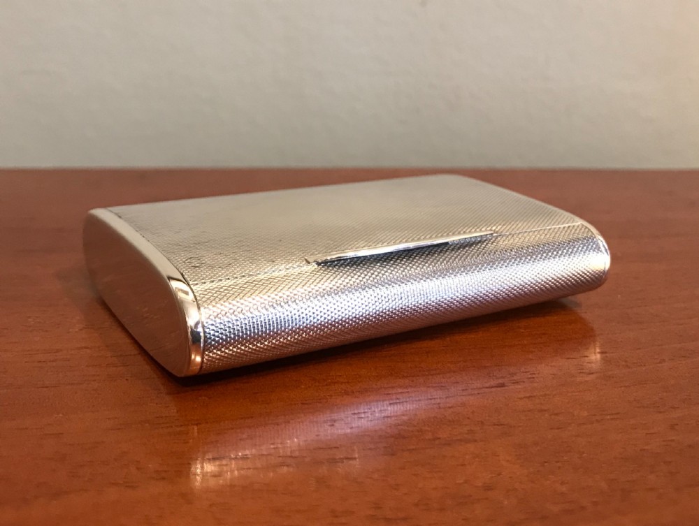Stunning George V Silver Snuff Box by Sampson Mordan View II