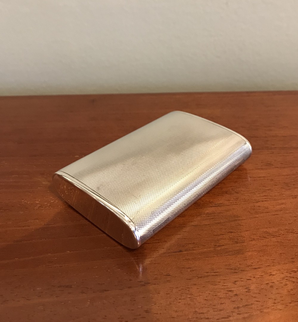 Stunning George V Silver Snuff Box by Sampson Mordan View IV