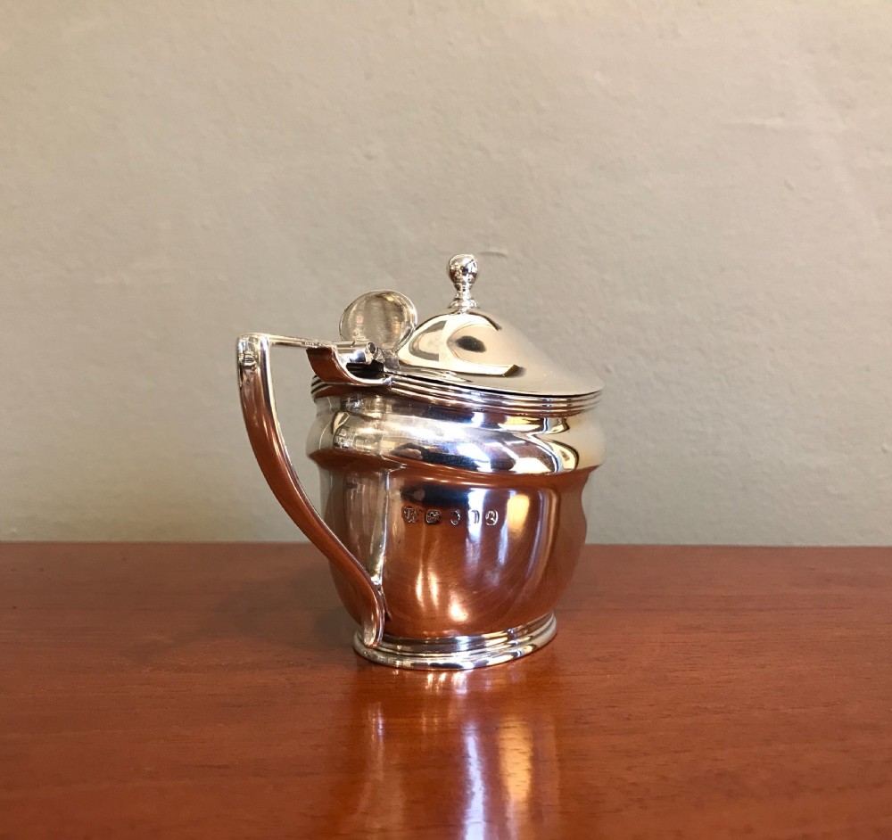 George III Silver Mustard Pot by John Emes View V