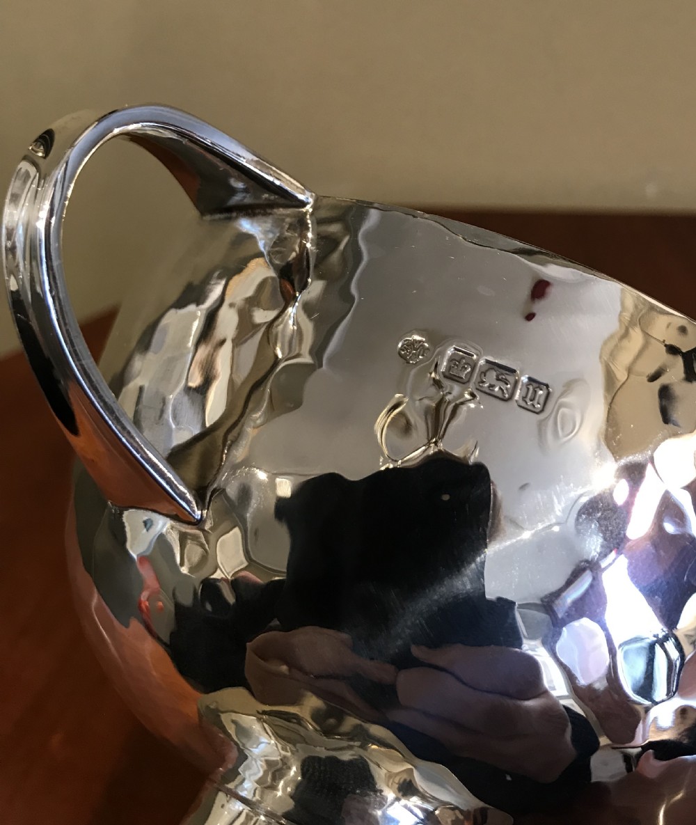 Arts & Crafts Silver Tyg by William Hutton & Sons View V