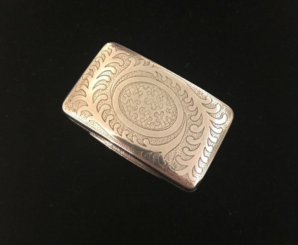 Stunning George III Silver Snuff Box  View II