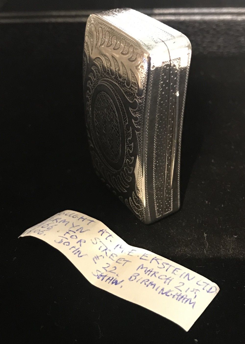 Stunning George III Silver Snuff Box  View VI