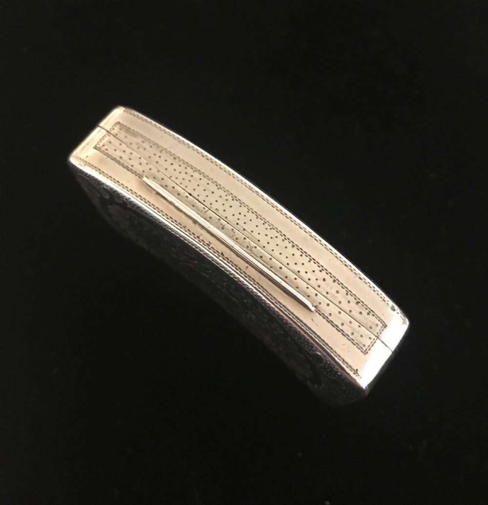 Stunning George III Silver Snuff Box  View XI