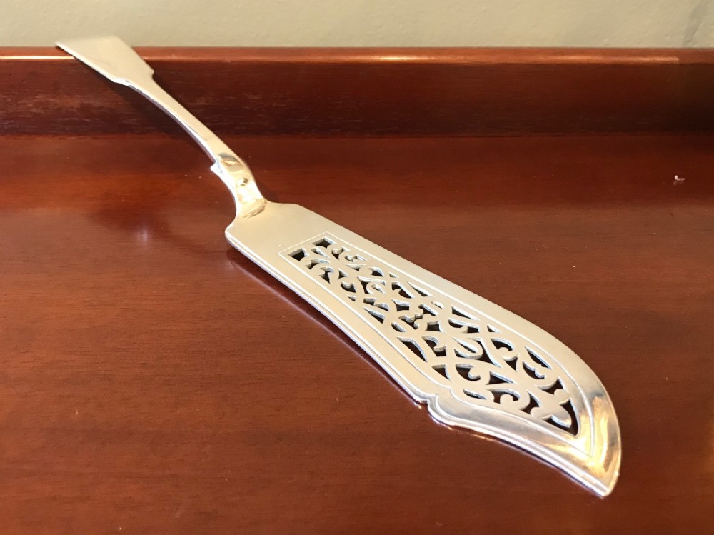 Paul Storr George III Silver Fish Slice View V