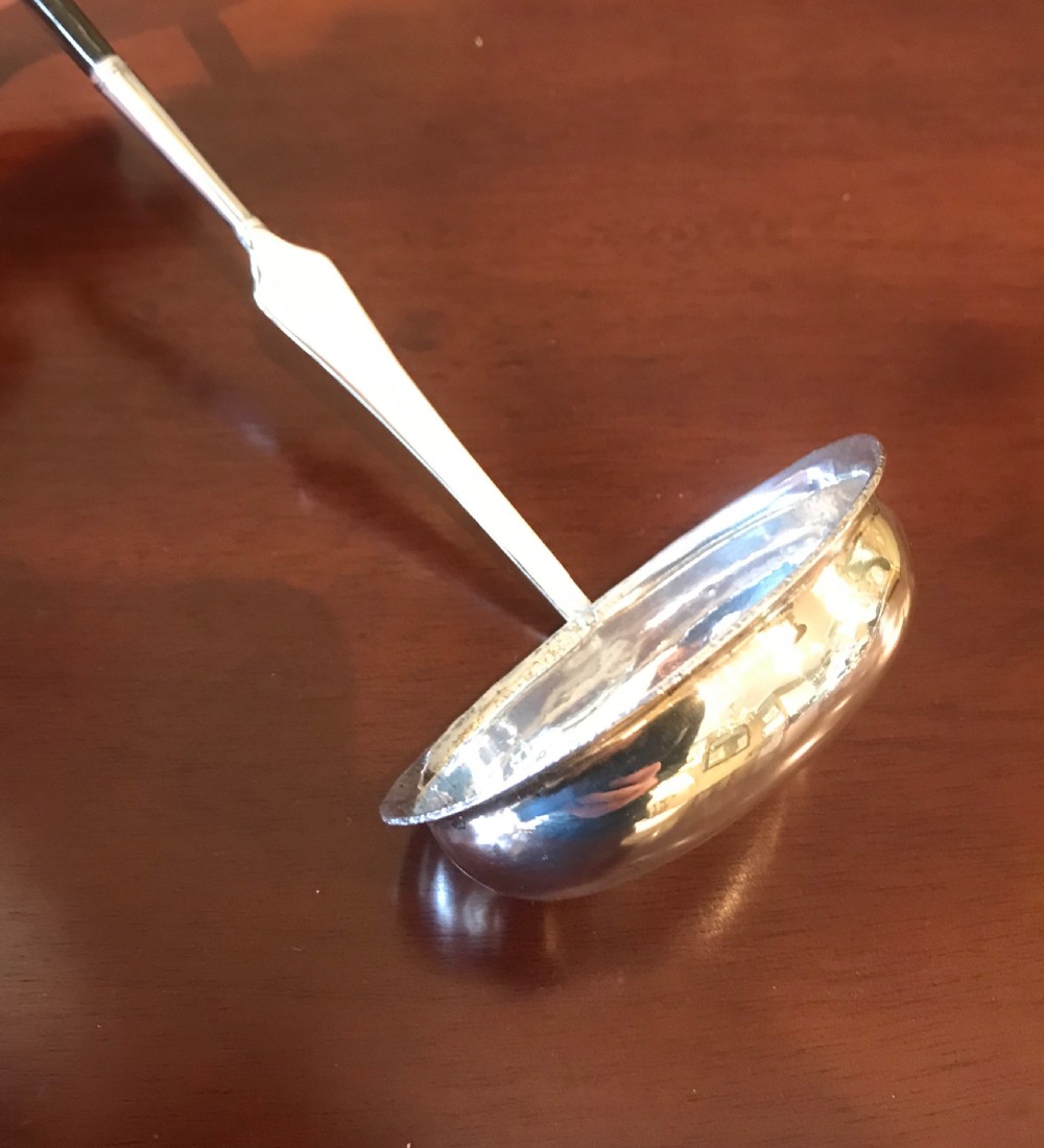 George III Silver Toddy Ladle View III