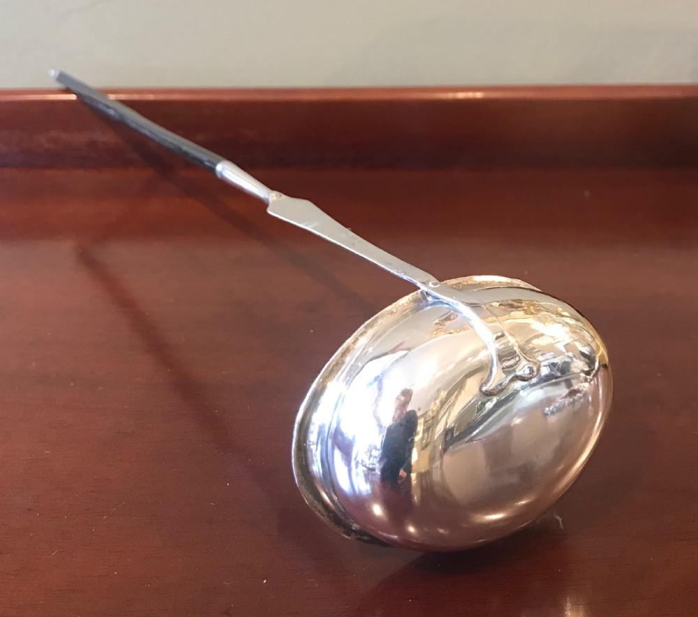 George III Silver Toddy Ladle View IV