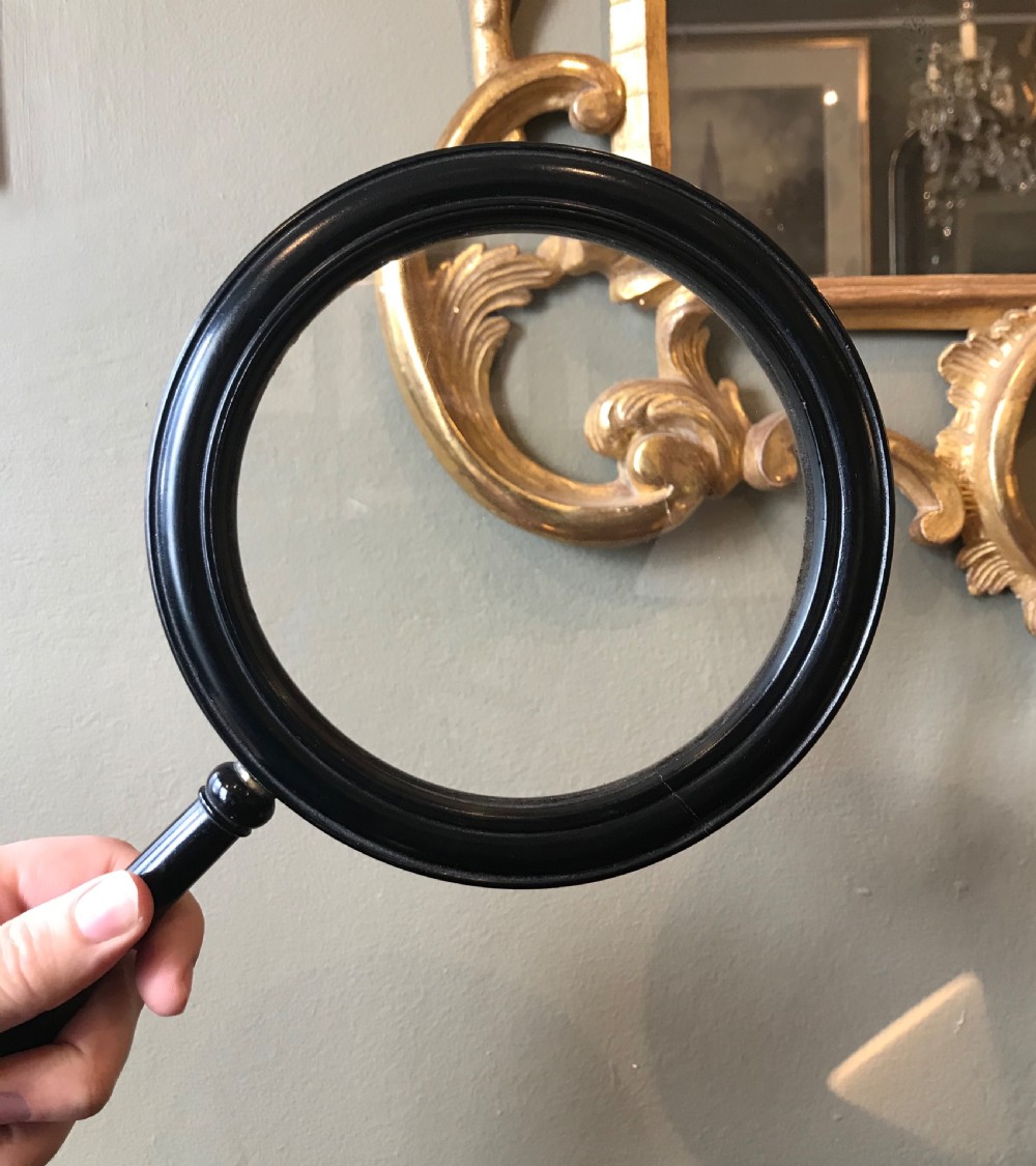 Regency Ebony Gallery Glass View III