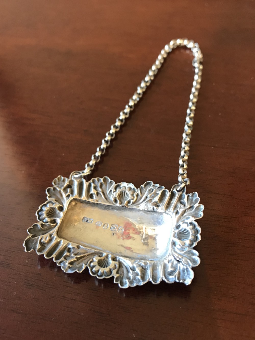 Delightful William IV Silver Sherry Label View III