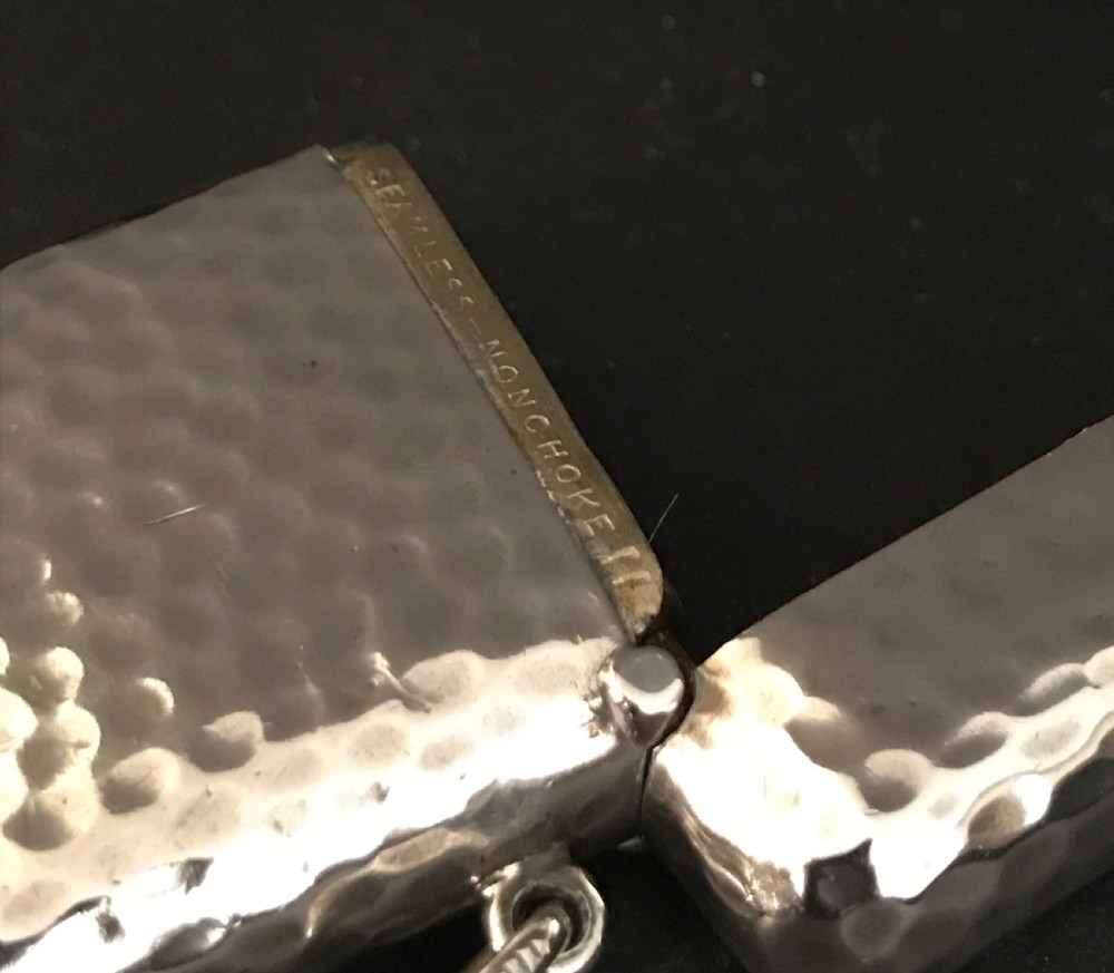 Good Edwardian Silver Seamless Vesta by Sampson Mordan View V