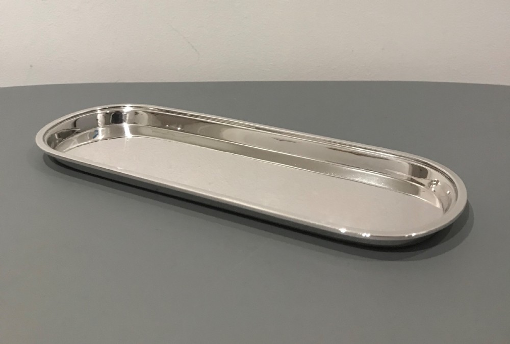 Superb Quality Silver Pen Tray, Mappin & Webb