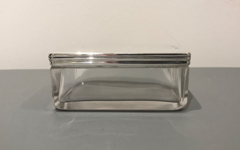 Quality George IV Silver Topped Dressing Table Jar, 1829 View II