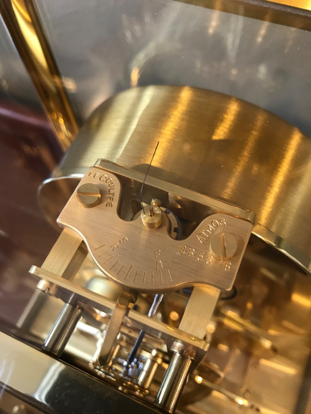 Jaeger Le Coultre Atmos Clock View V