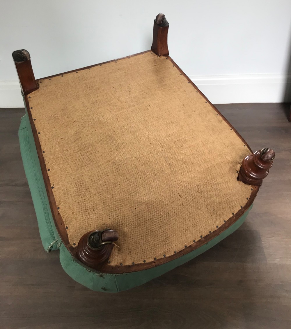 Victorian upholstered Howard style chair by Cornelius V Smith  View IV