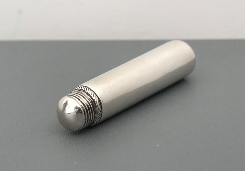 William IV silver apple corer, 1831