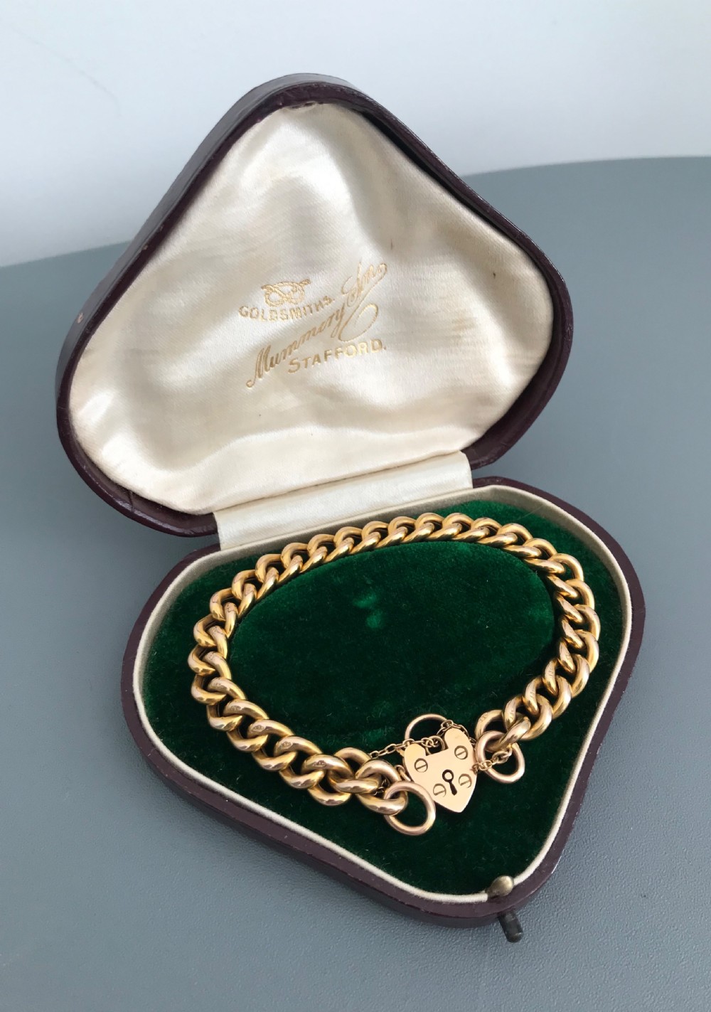 Quality 15ct Gold Curb Bracelet