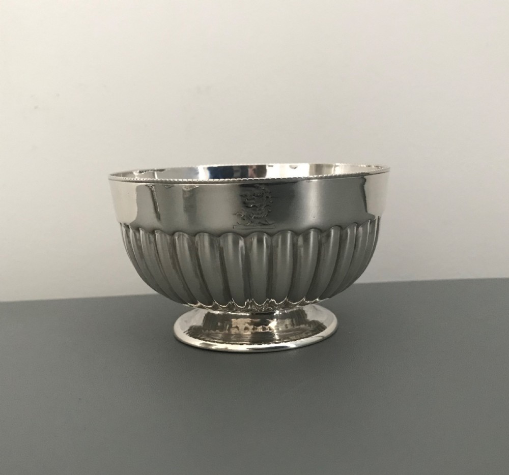 Victorian Solid Silver Sugar & Cream Set View VIII