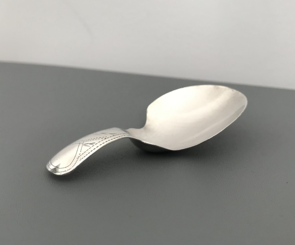 George III Silver Caddy Spoon