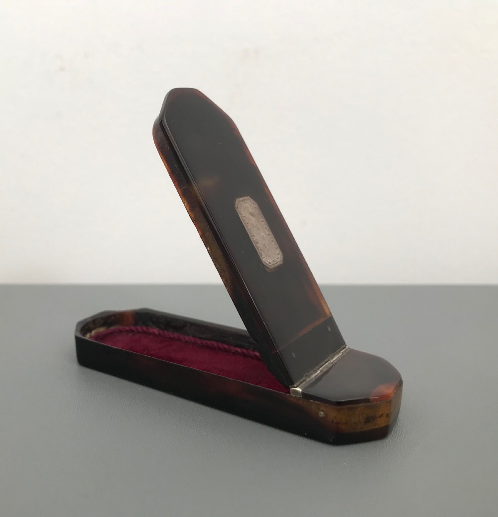 Stunning George III Tortoiseshell Toothpick Box View III