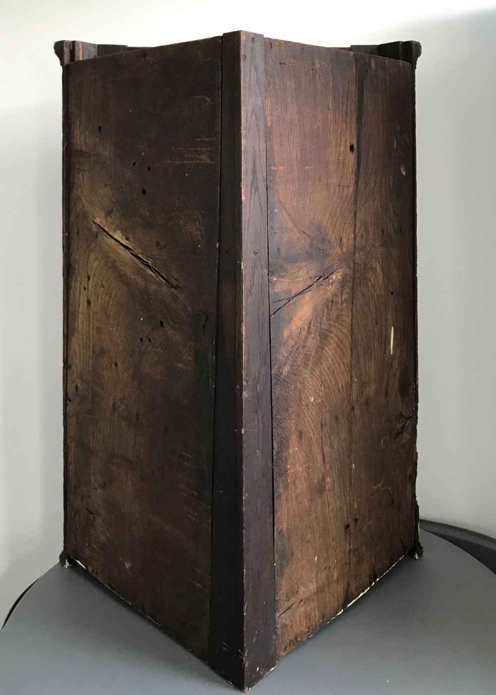 Georgian Oak Corner Cupboard View V