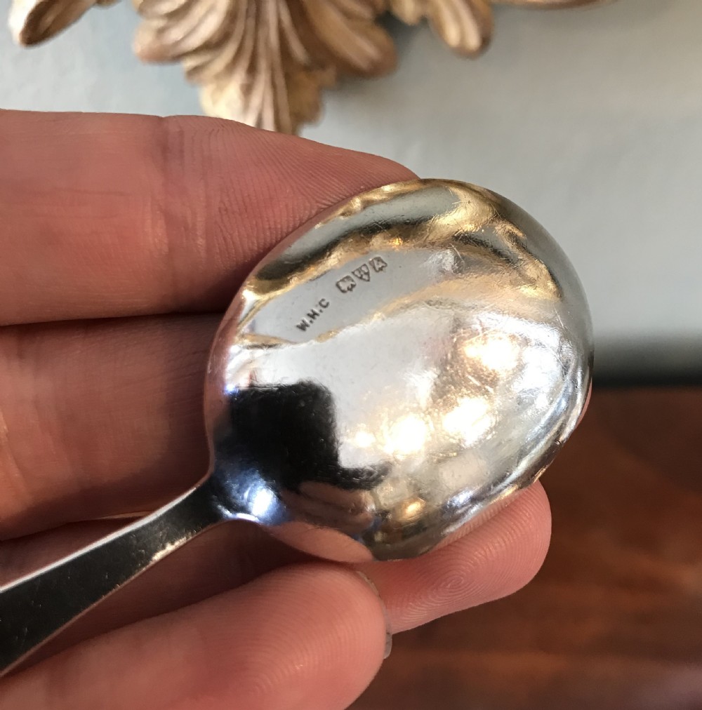 Delightful Chester Silver Caddy Spoon View III
