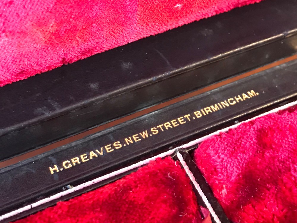 Victorian Leather Jewellery Box by H. Greaves View VII