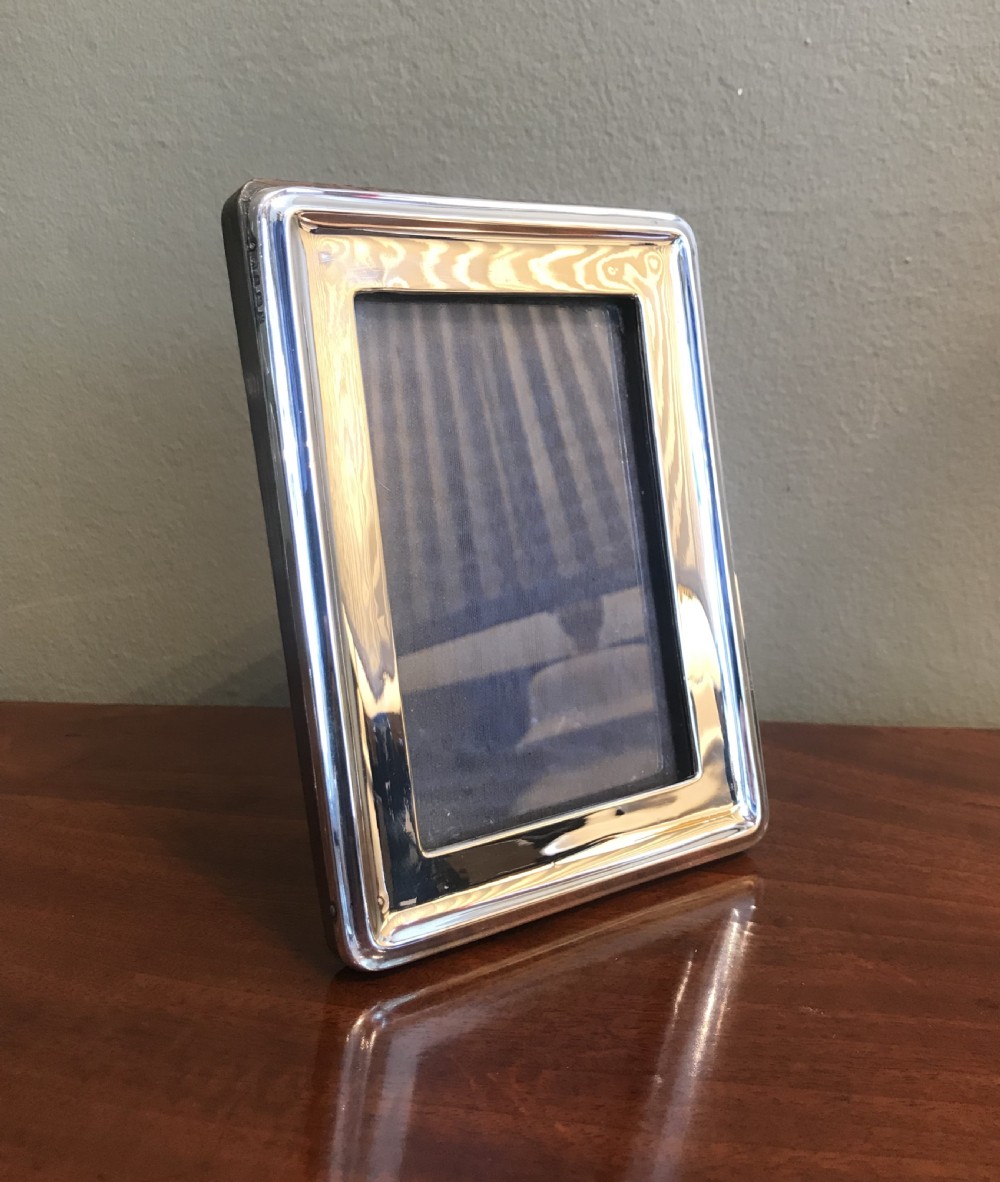 George V Silver Photograph Frame by A & J Zimmerman  