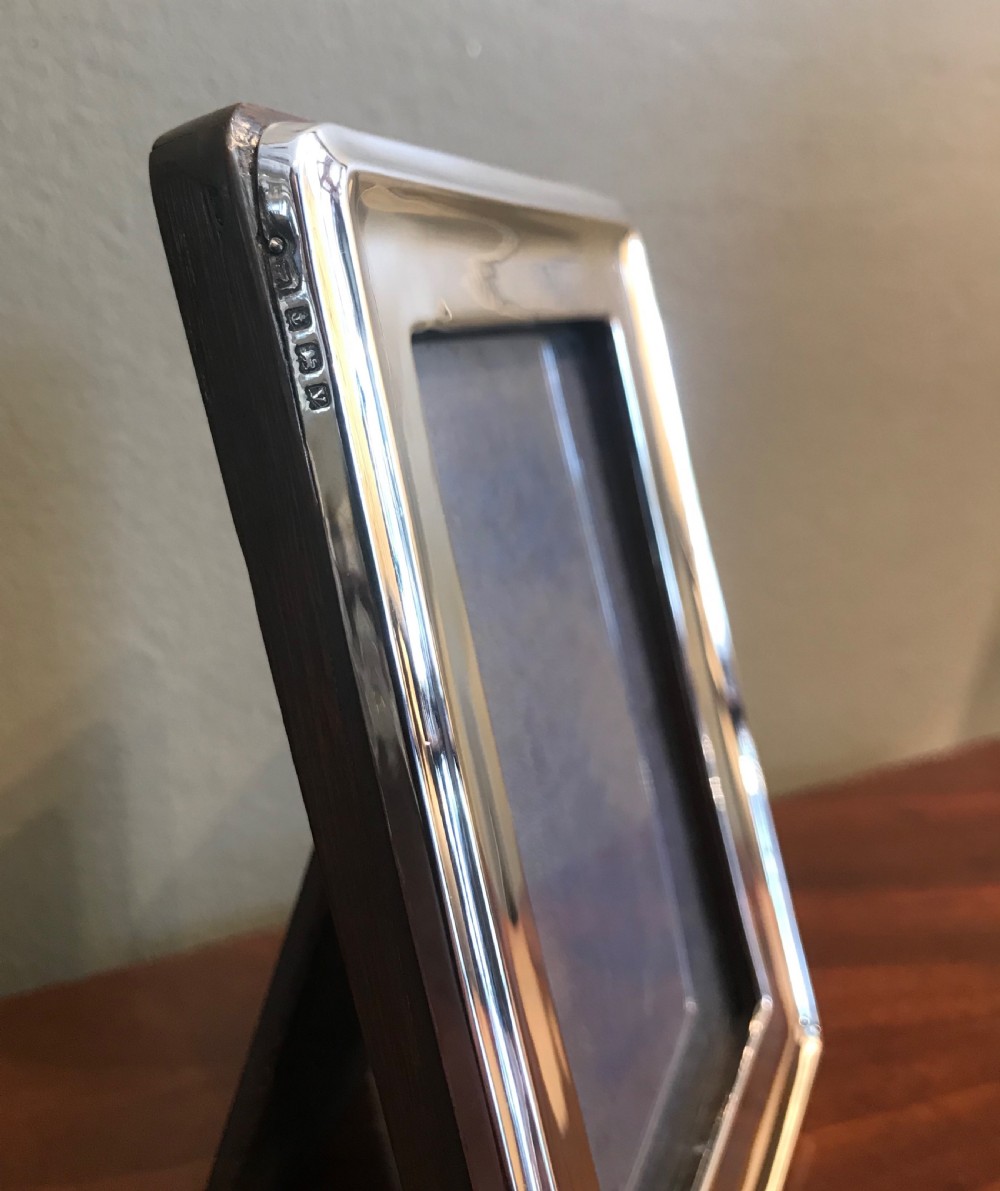 George V Silver Photograph Frame by A & J Zimmerman   View II