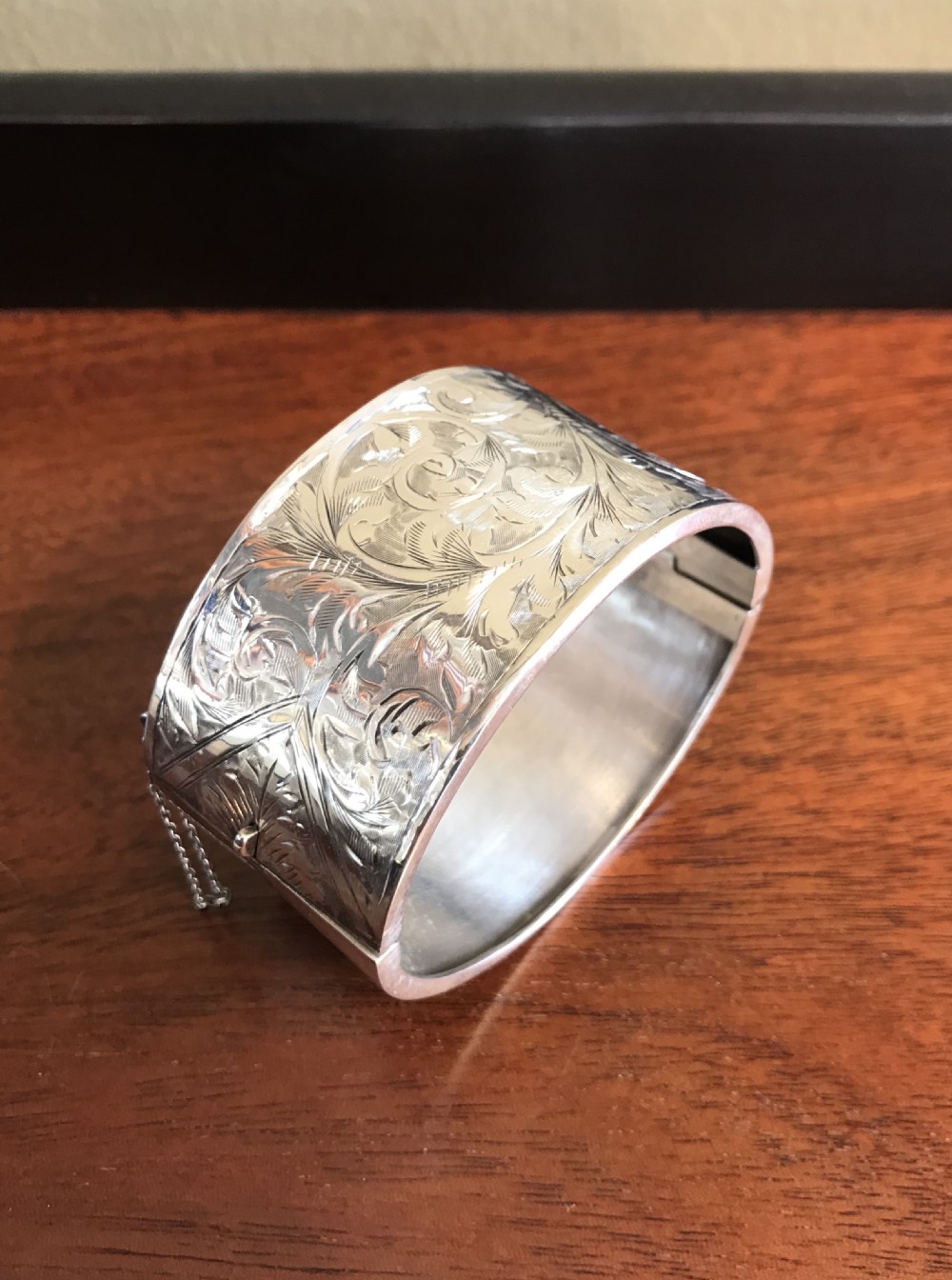 George V Solid silver bangle, 1935 View V