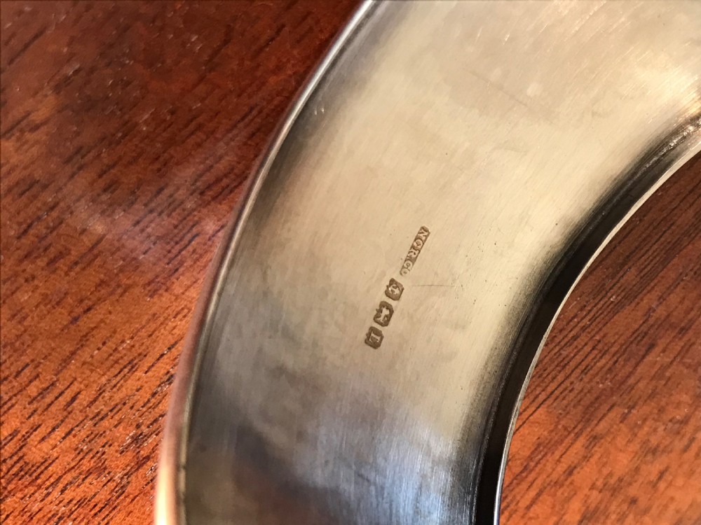 George V Solid silver bangle, 1935 View VI