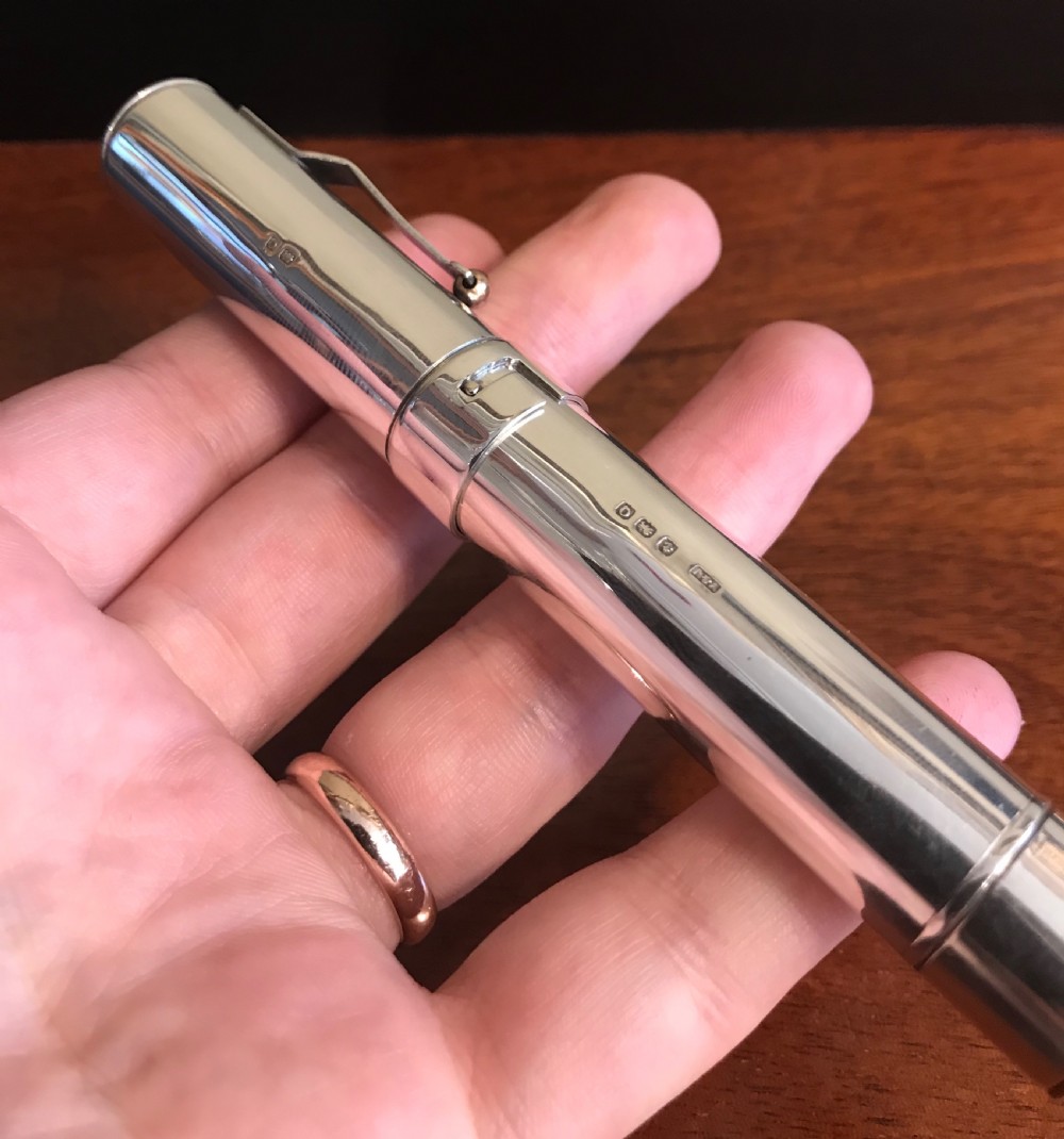 Rare Solid Silver Doctors Torch, 1940 View II