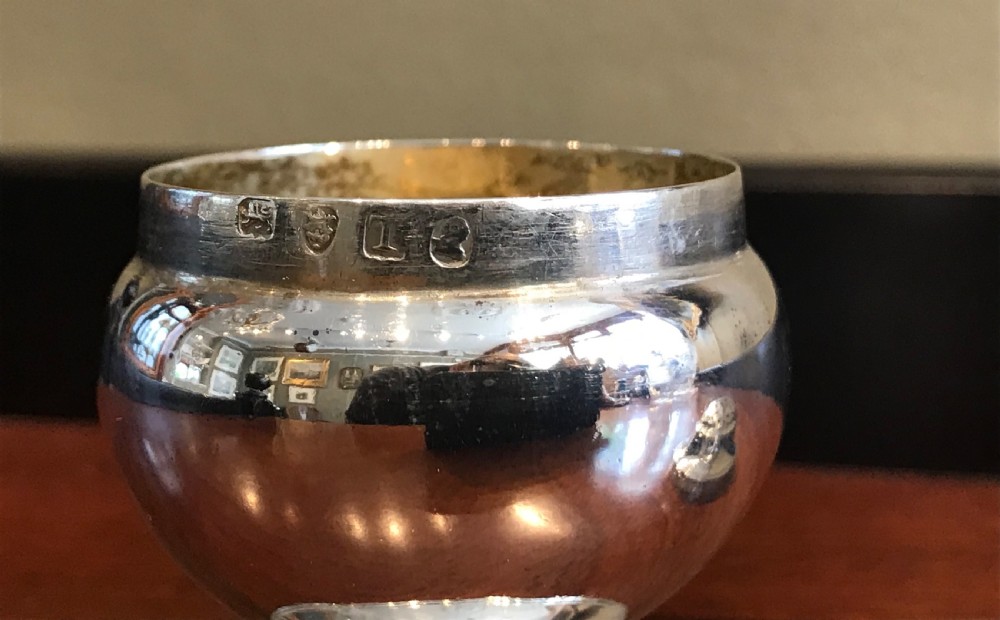 Wonderful George III silver pepper pot View III