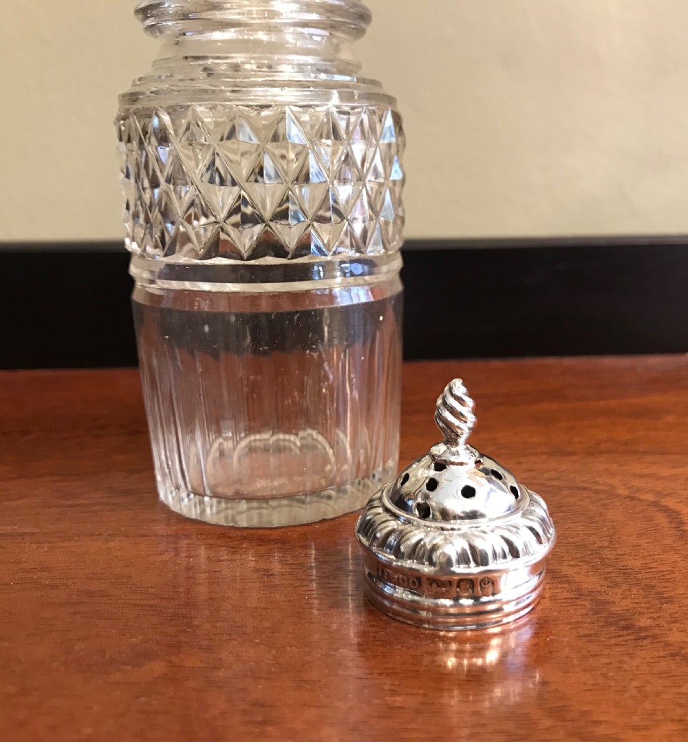 George III Silver topped bottle, 1821 View III