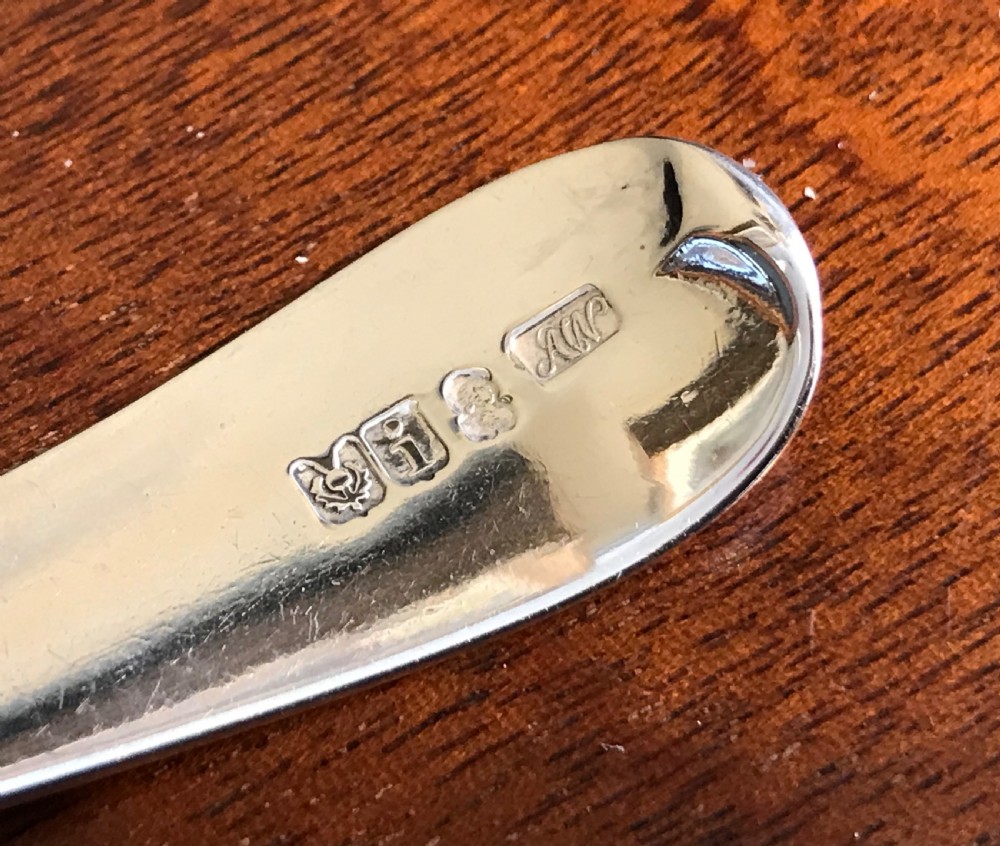Pair of George III Scottish Silver Toddy Ladles View VII