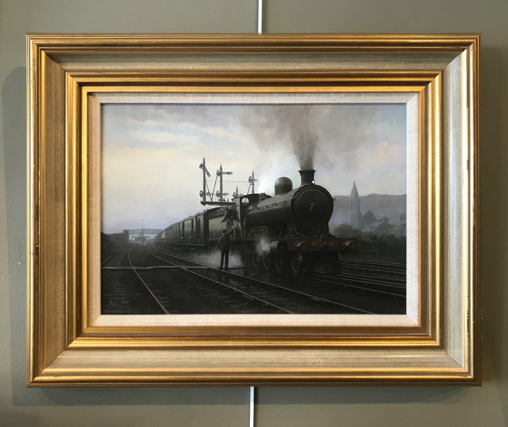 Gerald Broom, Oil Painting, Highland Railway