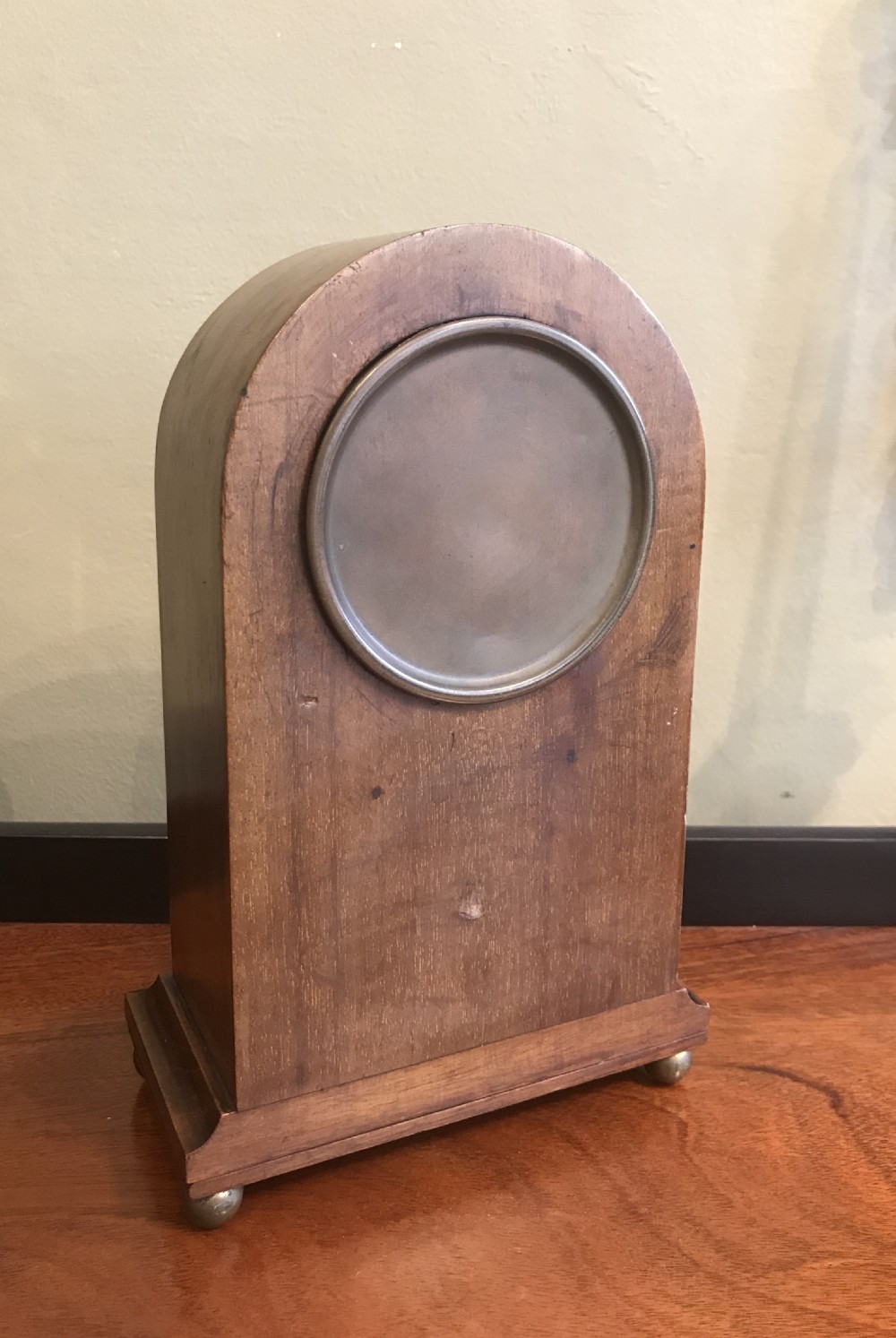 Edwardian Mahogany Mantle Clock View V