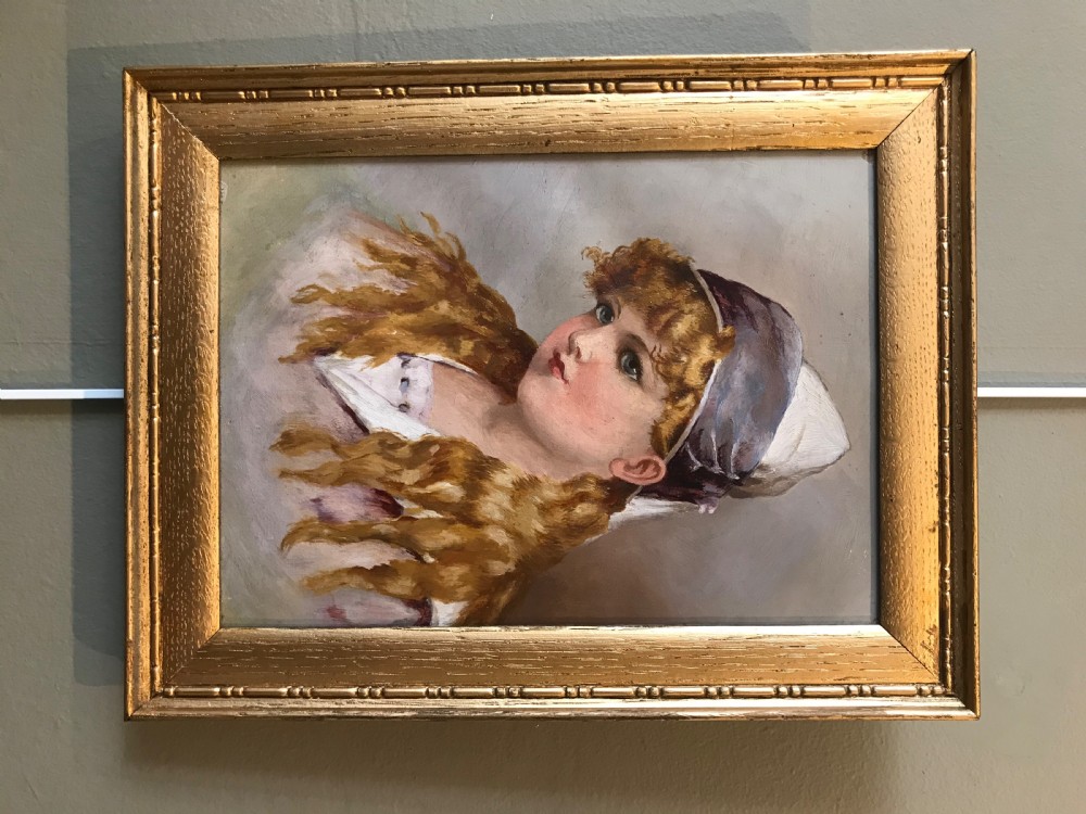Pretty 20th Century Oil Painting   View II