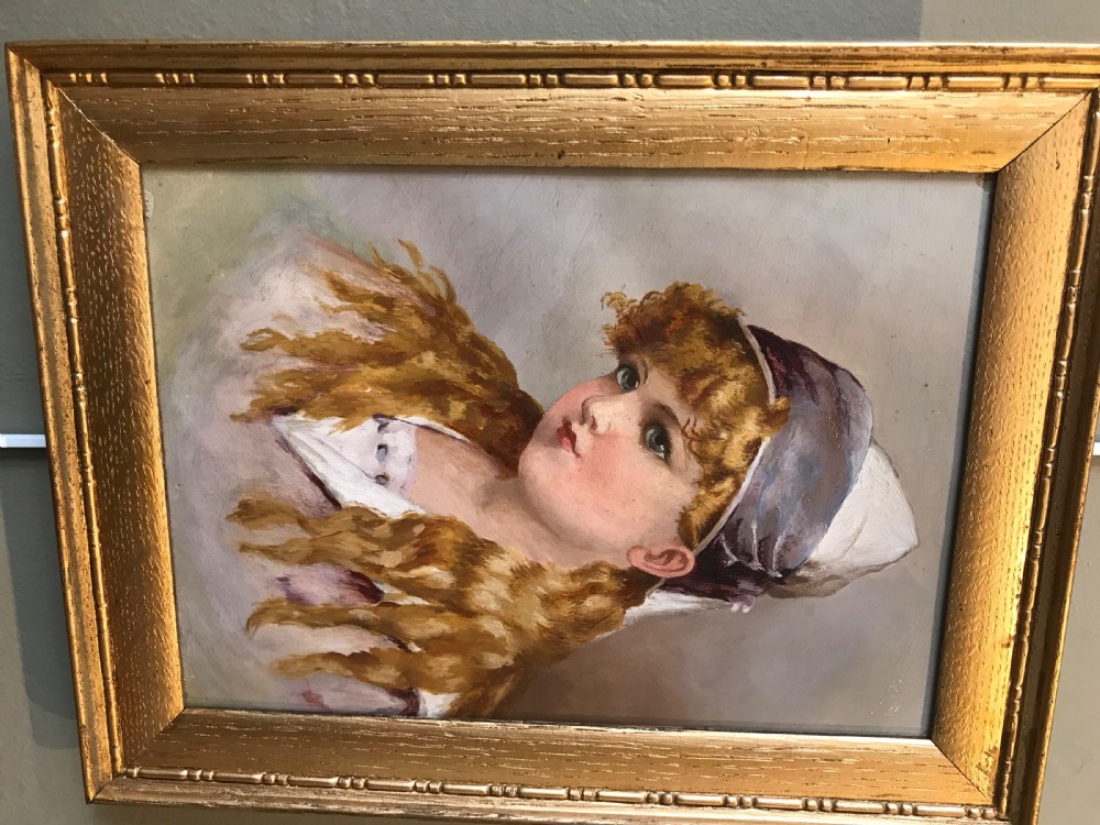 Pretty 20th Century Oil Painting   View III