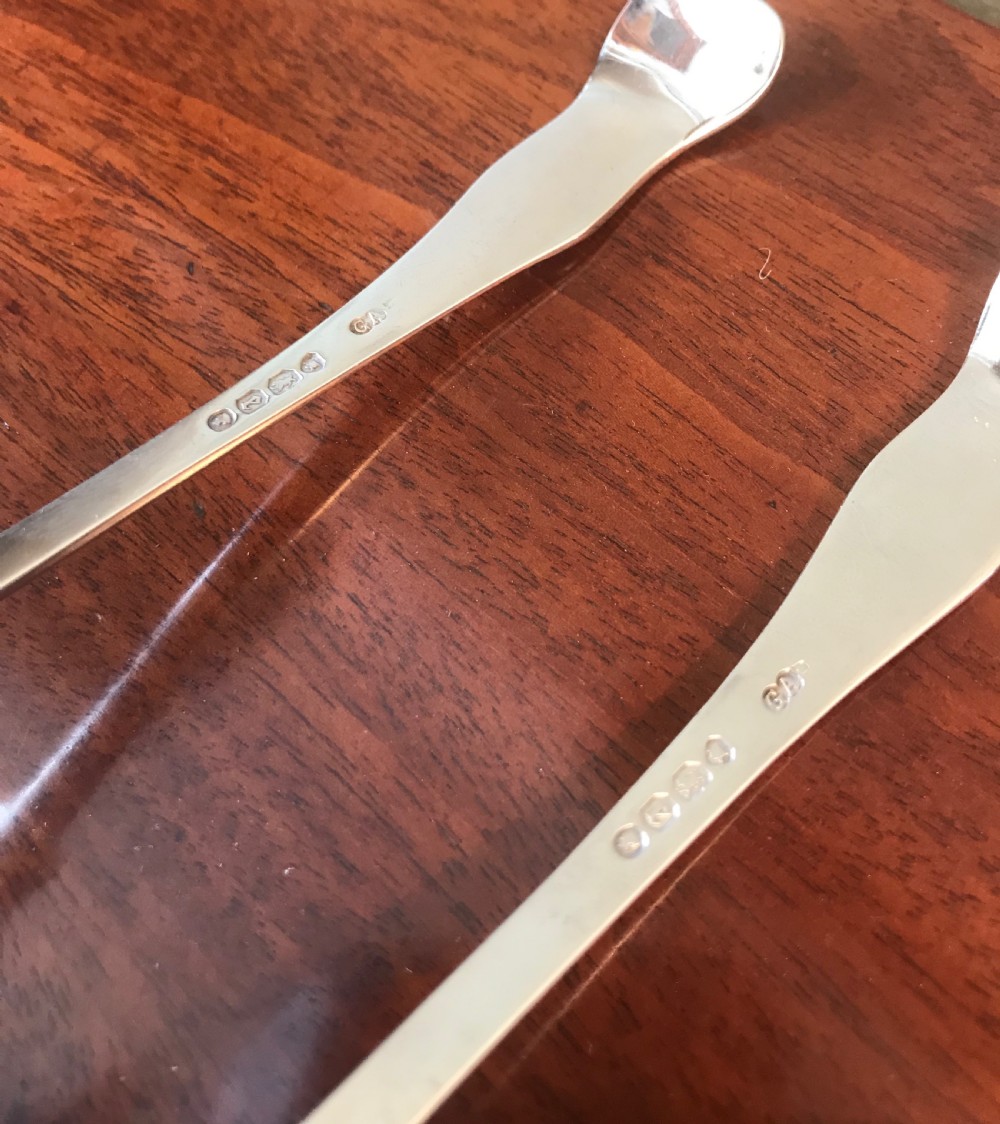 Quality Pair of Victorian Silver Toddy Ladles View V