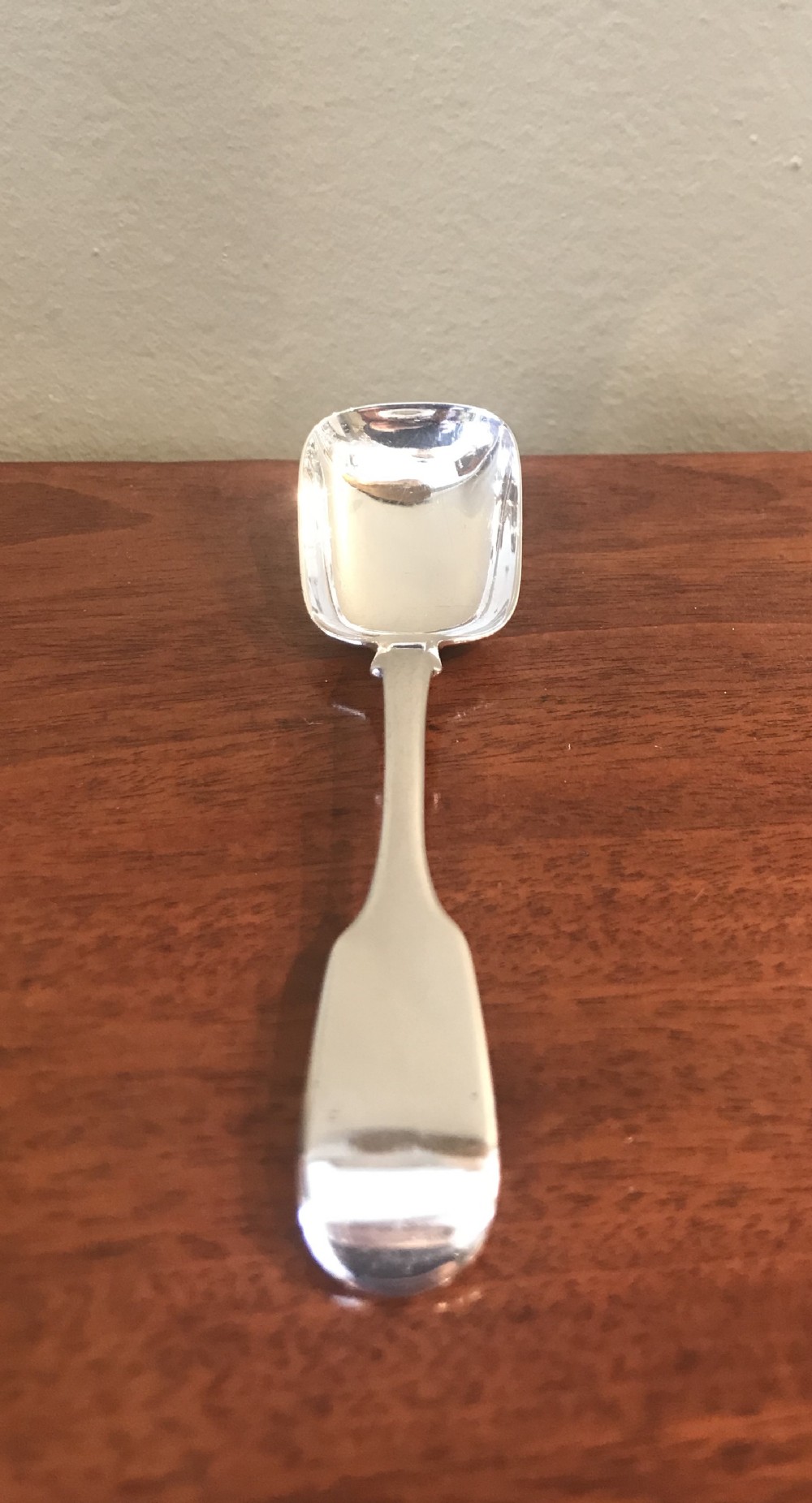 Victorian Silver Ice Cream Spoon