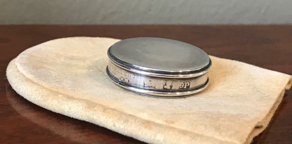 Rare George III Chesterman Patent Silver Tape Measure View II