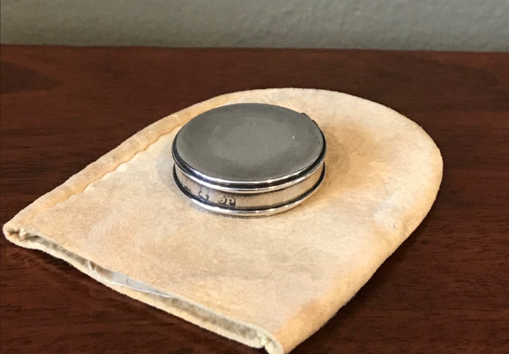 Rare George III Chesterman Patent Silver Tape Measure View VI