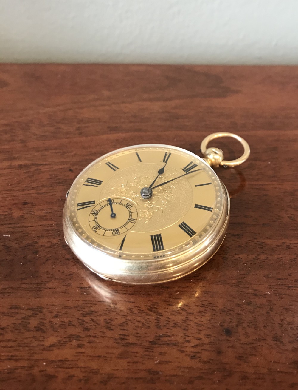Victorian 18ct Gold Pocket Watch By E W Streeter