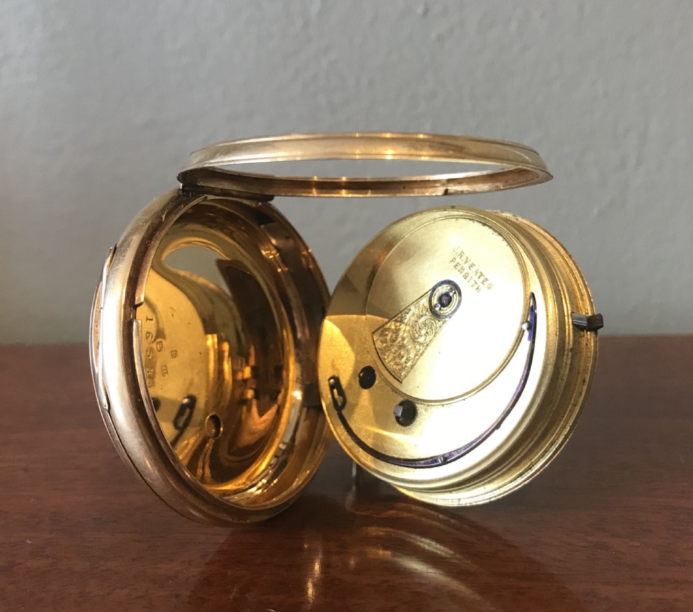 Victorian 18ct Gold Pocket Watch By E W Streeter View V