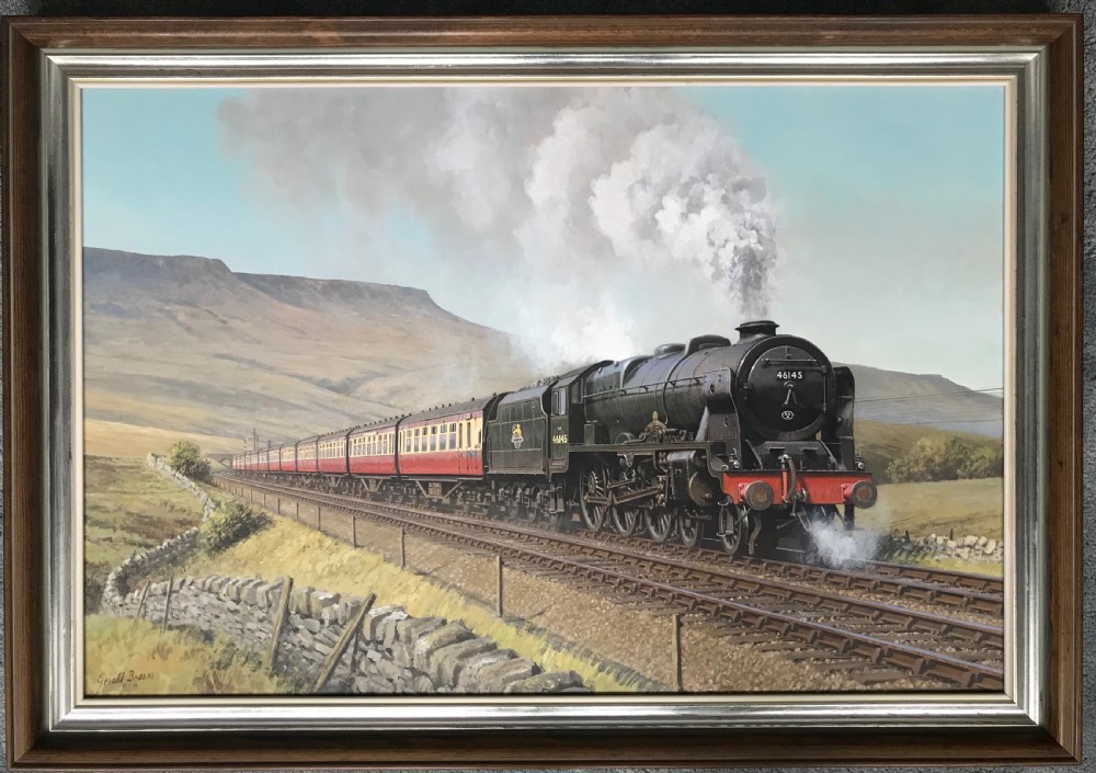 Gerald Broom, Large Railway Painting