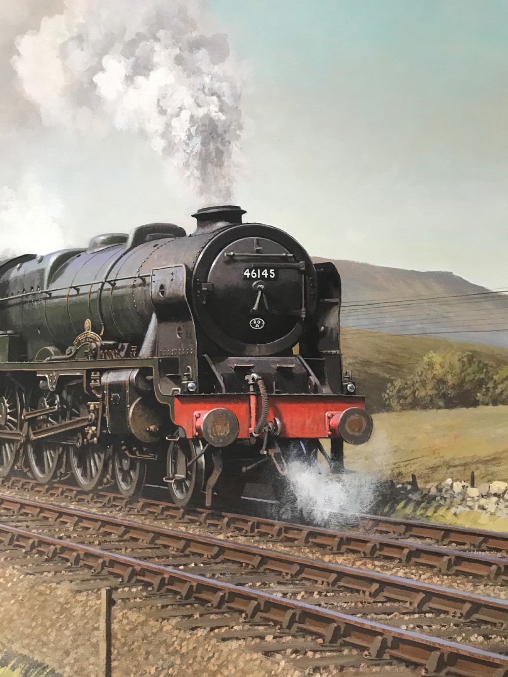 Gerald Broom, Large Railway Painting View II