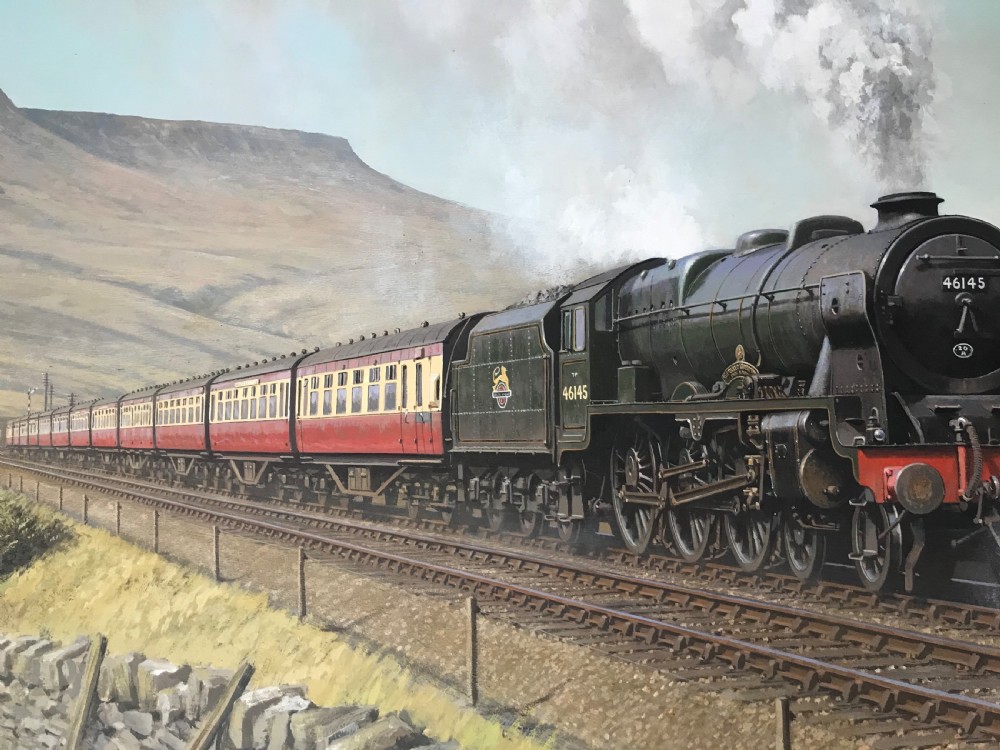 Gerald Broom, Large Railway Painting View IV